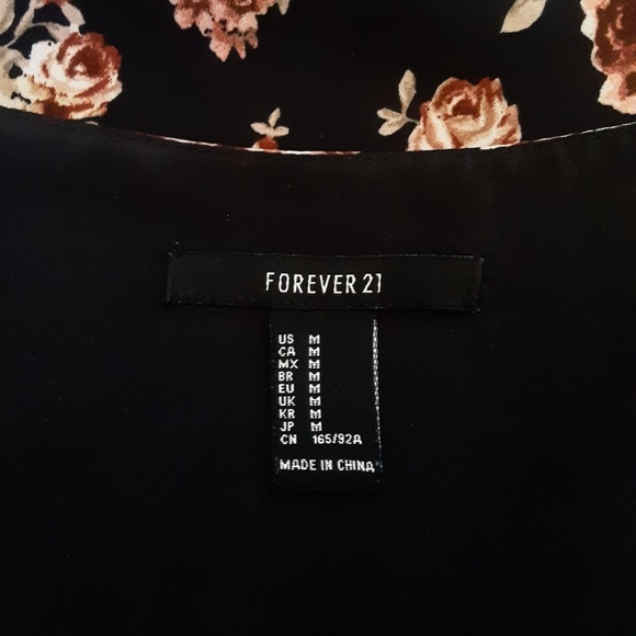 FOREVER 21 Floral Flowy Dress Size Medium - Picture 5 of 6